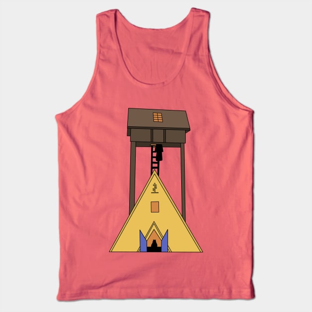 Ari's Temples Tank Top by Doctor Seitan Designs